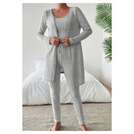 بجامة نسائي  كاجوال من ثلاث قطع 