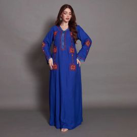 جلابية مطرزه بورد