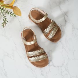 حذاء بناتي مسطح مريح بموديل عصري