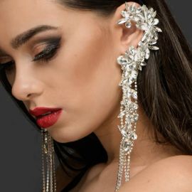 مشابك أذن شرابة خفيف، بدون ثقب الأذن