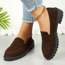 حذاء نسائي بدون أربطة سهل الارتداء