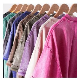 تيشرت صيفي وقطني خفيف قابل للتنفس يمتص الرطوبة للجنسين