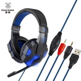 سماعة رأس SpeedSpider 830MV سلكية مزودة بإضاءة 