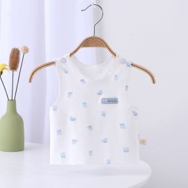 صدرية أطفال قطنية بدون أكمام 