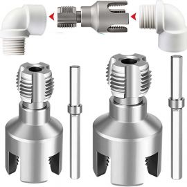 أداة ربط أنابيب المياه مزودة بفتاحة خيوط داخلية وخارجية مدمجة من الفولاذ الكربوني