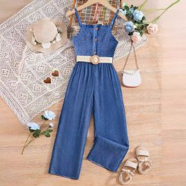 جمبسوت بناتي مزود  بحزام بالخصر