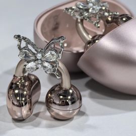 مشبك سماعة أذن مفتوحة على شكل قوس ماسي كامل