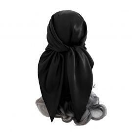 وشاح مربع  تقليد الحرير الساتان