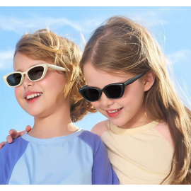 نظارات شمسية عصرية للجنسين مضادة للأشعة فوق البنفسجية، نظارات شمسية للأطفال غير قابلة للكسر