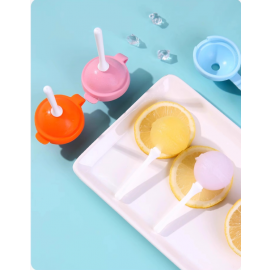 قالب آيس كريم على شكل مصاصة إبداعي