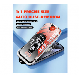  واقي شاشة من زجاج عالي الدقة زجاج مقوى ممتاز غطاء كامل من الحافة الى الحافة