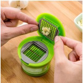 مكبس وهراسة ثوم يدوية 