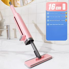 ممسحة صغيرة لتنظيف أسطح المطبخ والحمامات ذاتية العصر بدلاً من استخدام الخرق