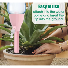 جهاز الري بالتنقيط الأوتوماتيكي تسرب المياه المنزلية قطعتين