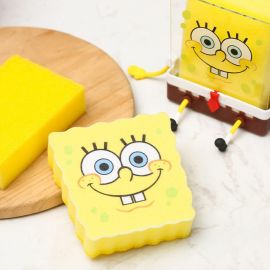 حامل إسفنج لحوض المطبخ، حامل إسفنج تنظيف مبتكر ولطيف