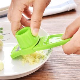 مبشرة ثوم وزنجبيل فرنسية متعددة الوظائف من قطعتين