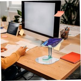 حامل لوحي أكريليكي وقابل للطي والدوران بزاوية 360 درجة