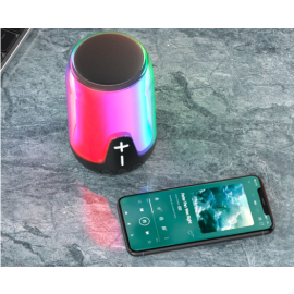  مكبر صوت لاسلكي يمكن شحنه , يقدم تجربة صوتية قوية مع أداء جهير ممتاز Bluetooth مكبر صوت الجديد بتقنية  