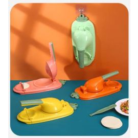 جهاز لصنع الفطائر اليدوية وجهاز ضغط الأغلفة بشكل جزرة