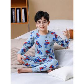 بجامه صيفي قطني باكمام طويلة للجنسين