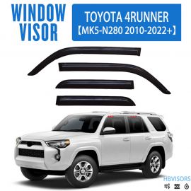 واقي نافذة من الفولاذ المقاوم للصدأ مناسب لسيارة تويوتا 4 قطع