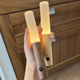 مصباح حائطي ضوئي قابل للشحن تغيير الضوء بثلاثة ألوان