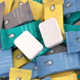 منشفة مضغوطة سميكة للاستخدام اليومي