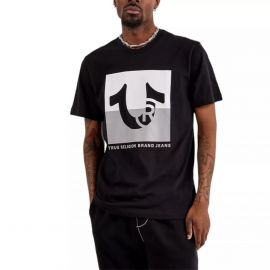 تيشيرت رجالي قطني بأكمام قصيرة