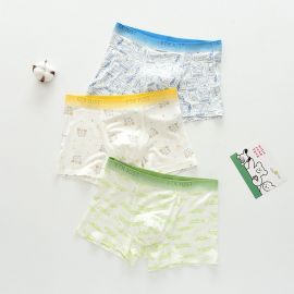 ملابس داخلية قطنية مريحة وصديقة للبشرة وجيدة التهوية للأولاد / 3 قطع