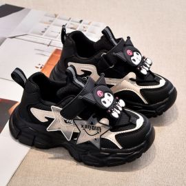 أحذية كورومي شبكي جلدي للبنات