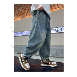 بنطلون ولادي مريح فضفاض بجيوب