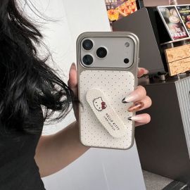 غلاف ايفون رمادي منقط 