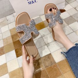 Hصندل ناعمة من الألماس اللامع للنساء حرف