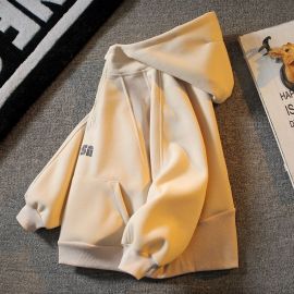 هودي دافئ بتصميم عصري بخامة ناعمة وقصة مريحة للأطفال 