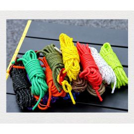 حبل مقاوم للرياح بسمك 4 مم وطول 4 امتار حبل قابل للتعديل