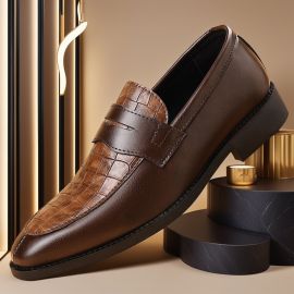 حذاء رسمي بتصميم عملي أنيق وجودة عالية للاستخدام اليومي للرجال