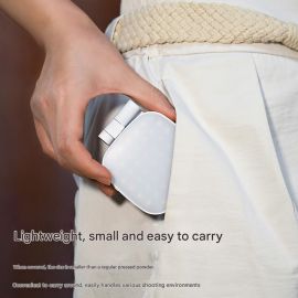 مصباح للاضاءه قابل للطي مع مرآة