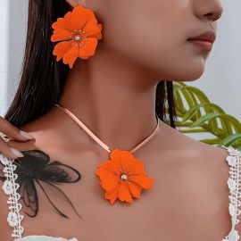طقم برسومات زهور للفتيات