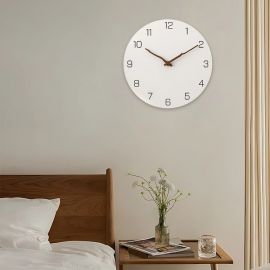 ساعه حائط منزلية حديثه وناعمه