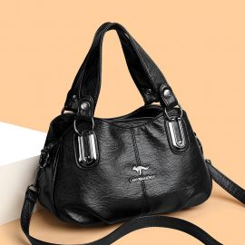 حقيبة يد نسائية متعددة الطبقات ذات سعة