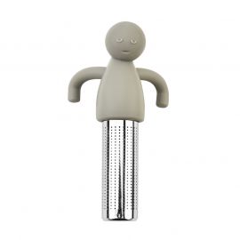 مصفاة شاي فاخرة من الفولاذ المقاوم للصدأ بتصميم أنيق وعمر طويل