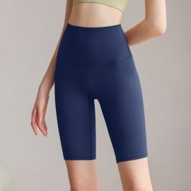 شورتات يوغا سريعة الجفاف، بدون خياطة، بخصر عالٍ، ملمس ناعم على البشرة للنساء