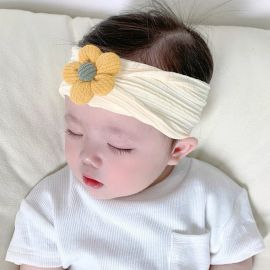 عصابة راس للاطفال مزينة بوردة