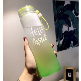 زجاجة مياه قابلة لإعادة الاستخدام للعصائر والمشروبات الباردة من الإكريليك