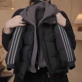 ملابس شتوية سميكة من القطن للأطفال على الطراز الكوري