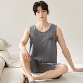 بجامه رجالي صيفي بدون اكمام