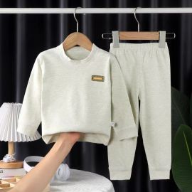 بيجامة شتوية مضاد للحساسية ولمسة ناعمة على البشرة للأطفال الرضع والأكبر سناً من القطن