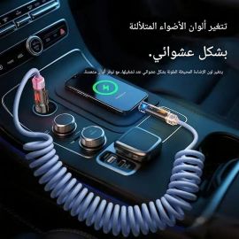 كيبل شحن متين بخامة قوية مقاومة للقطع والالتواء للاستخدام اليومي بقدرة 240 واط