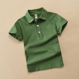 تيشيرتات بولو قصيرة الأكمام للأطفال الرضع والصغار
