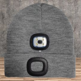 قبعة مزوده بضوء  قابلة لإعادة الشحن عبر USB